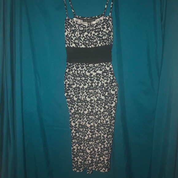 City Triangles S party dress lace print pockets - Picture 5 of 8